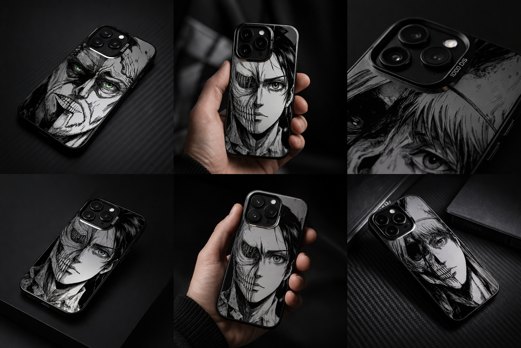 Coque Anime Titan - Design Unique & Protection Premium iPhone